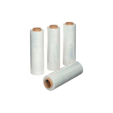 Global Equipment Stretch Wrap, Cast, 80 Gauge, 18"Wx1500'L, Clear, Skid Lot 412546S